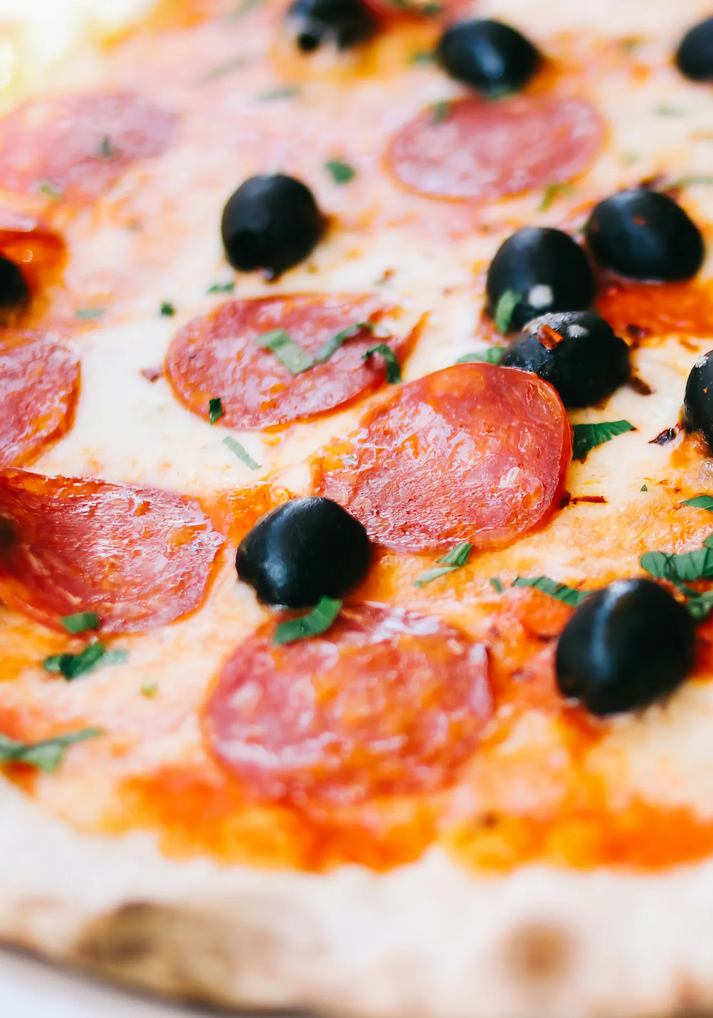 Pizza au chorizo